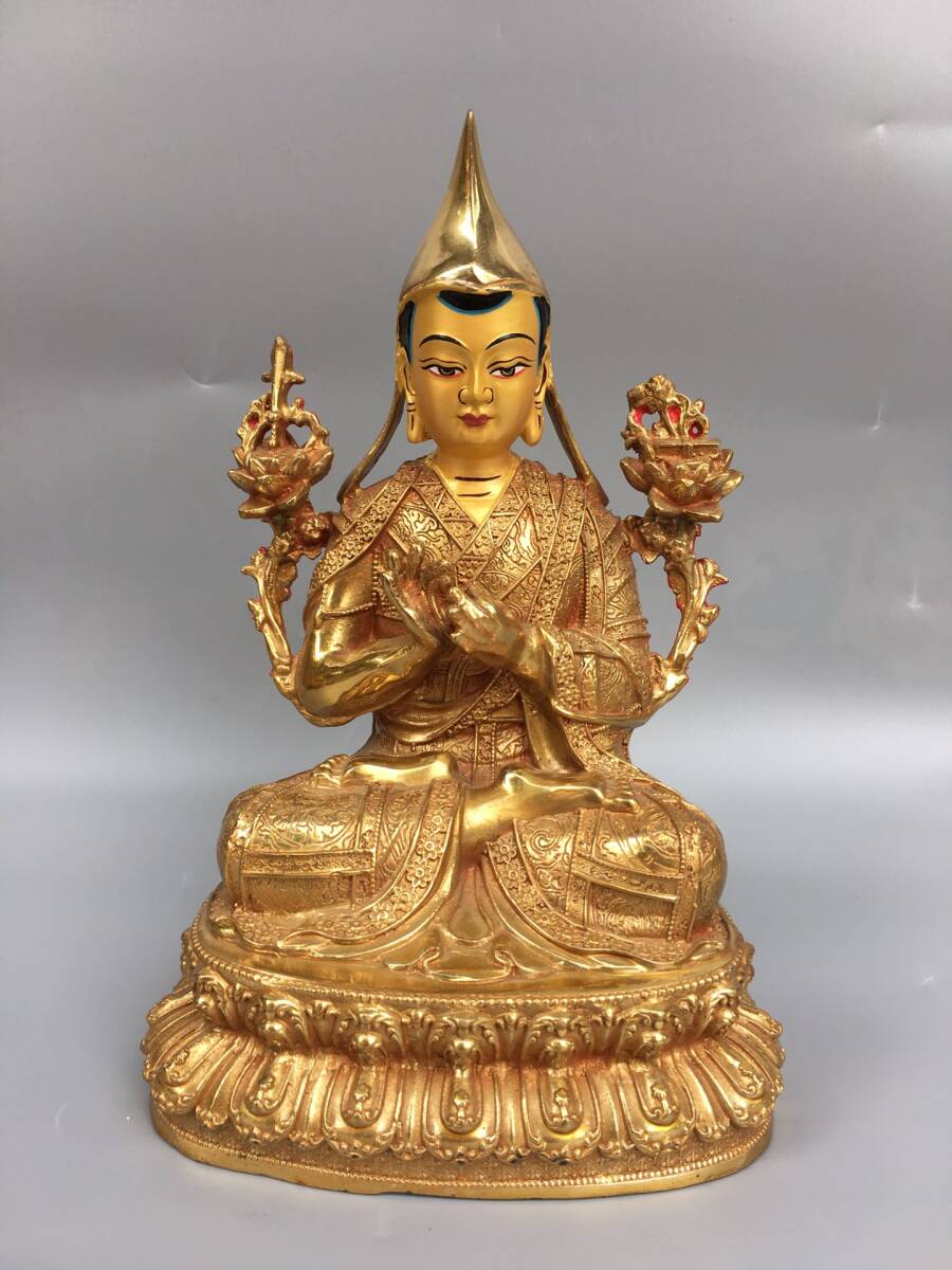 ys7391442; 宗sou 濱田能生造 瑠璃硝子波口花瓶（共箱）【道