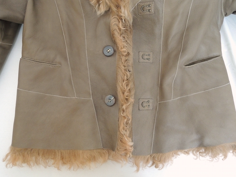 HaaT ISSEY MIYAKE ハート イッセイミヤケ ラムレザージャケット 2 HA83LD561 PLEATS PLEASE プリーツプリーズ