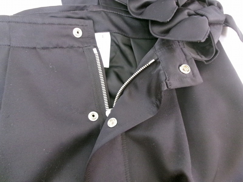 noir kei ninomiya COMME des GARCONS ノワール ケイ ニノミヤ ワンショルダースカート S 3E-A011 AD2019 One-shoulder skirt