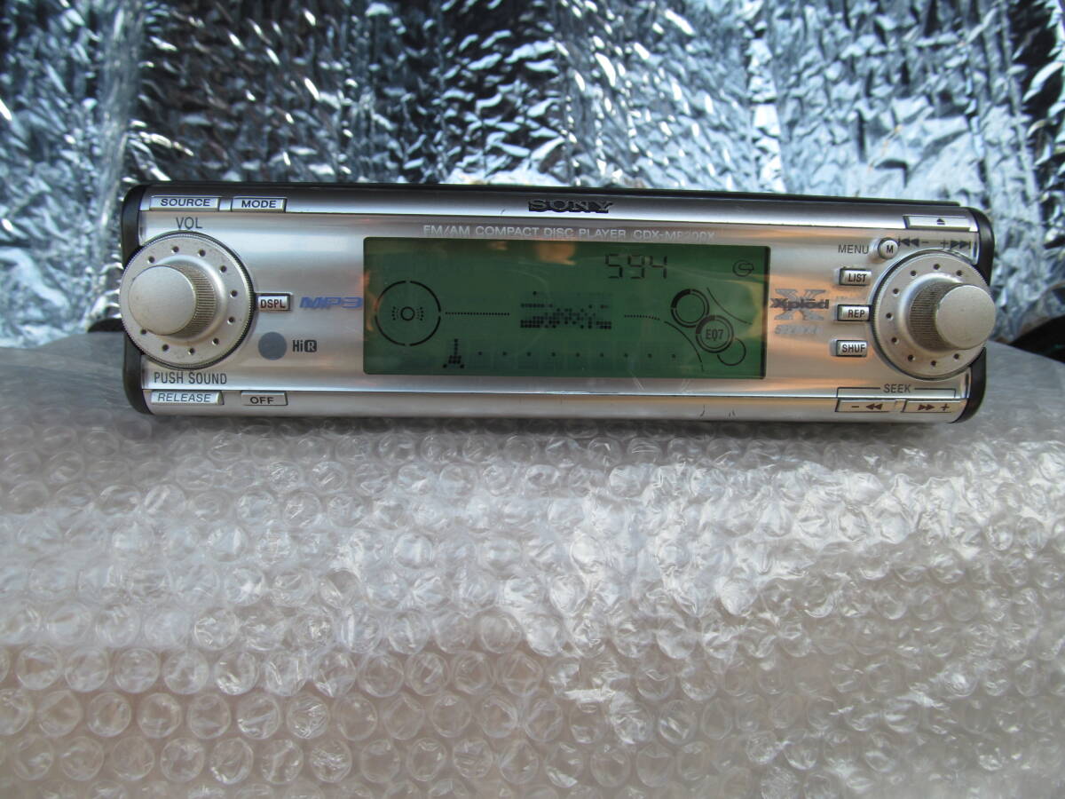 ■ソニー SONY■CDX-MP200X■MD/CDコントロール機(jī)能付　MP3対応FM/AM CDプレーヤー