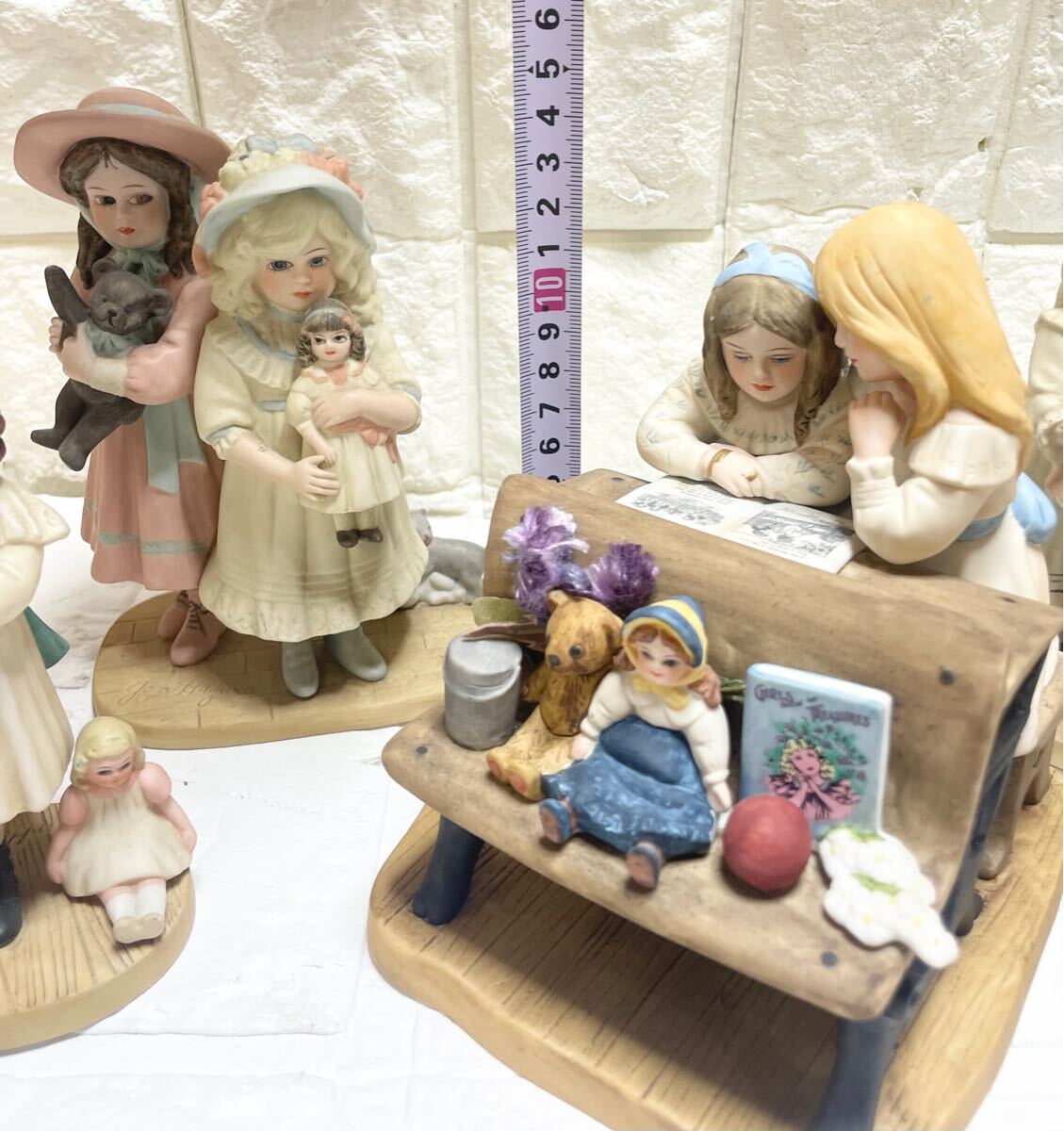 希少！良品☆ Jan Hagara ROYAL ORLEANS 10000 限定 B&J GOLDIE Abby Beth&Amy ヴィンテージ アンティーク 陶器 等 大量 まとめて 5點 B3