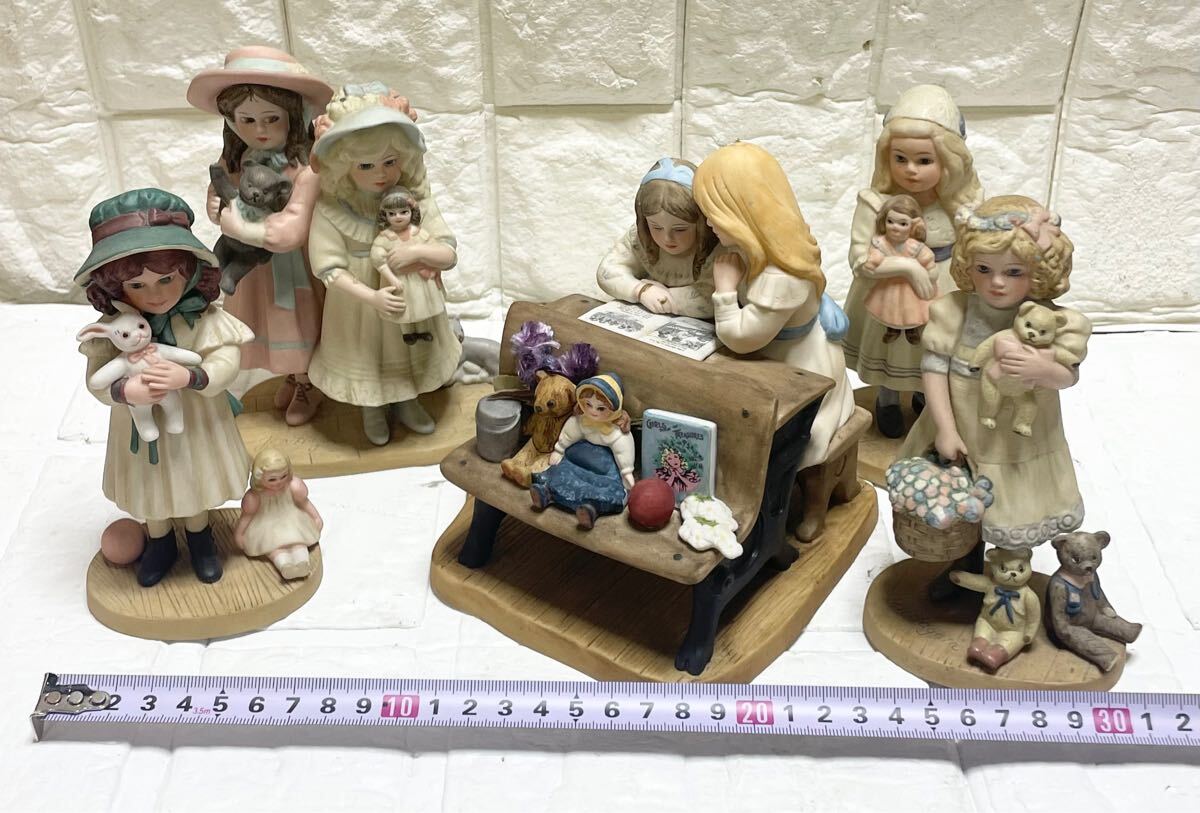 希少！良品☆ Jan Hagara ROYAL ORLEANS 10000 限定 B&J GOLDIE Abby Beth&Amy ヴィンテージ アンティーク 陶器 等 大量 まとめて 5點 B3