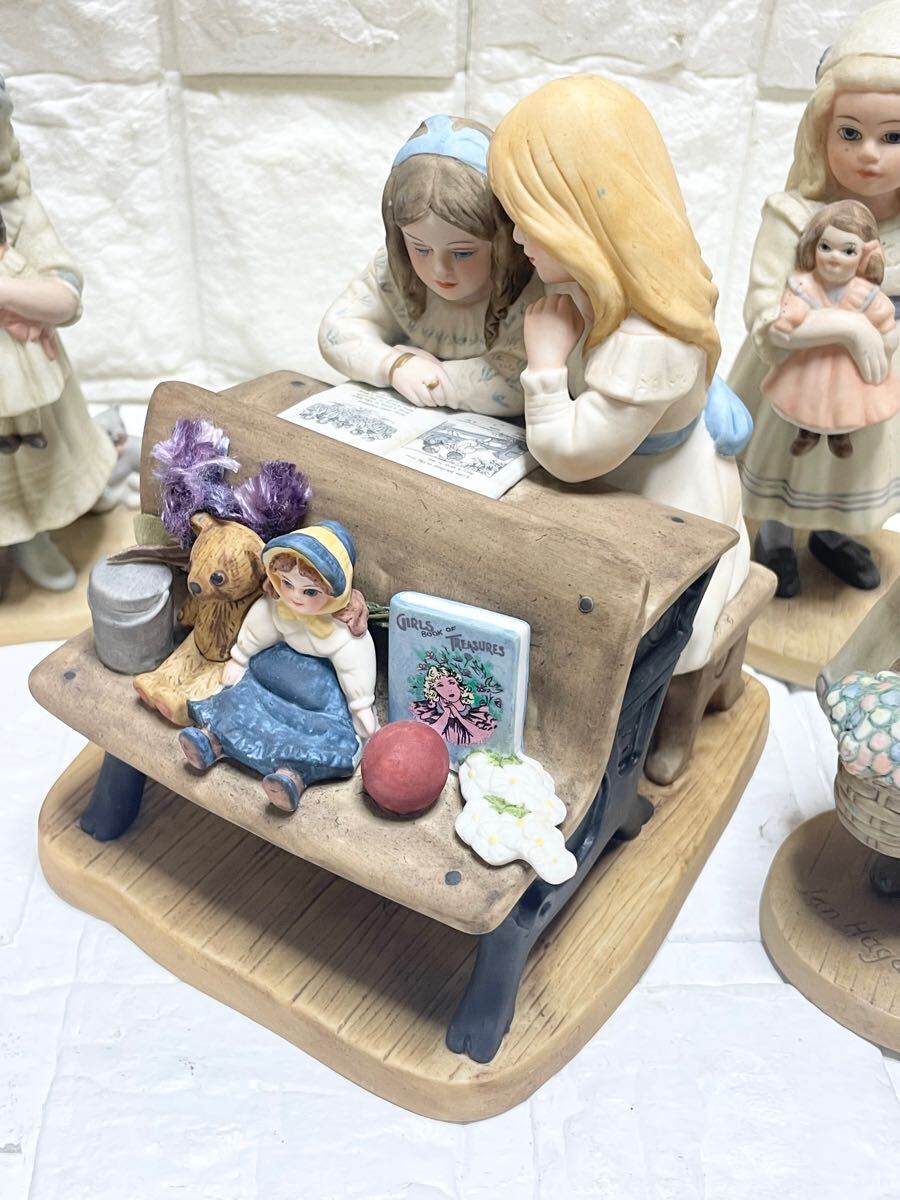 希少！良品☆ Jan Hagara ROYAL ORLEANS 10000 限定 B&J GOLDIE Abby Beth&Amy ヴィンテージ アンティーク 陶器 等 大量 まとめて 5點 B3