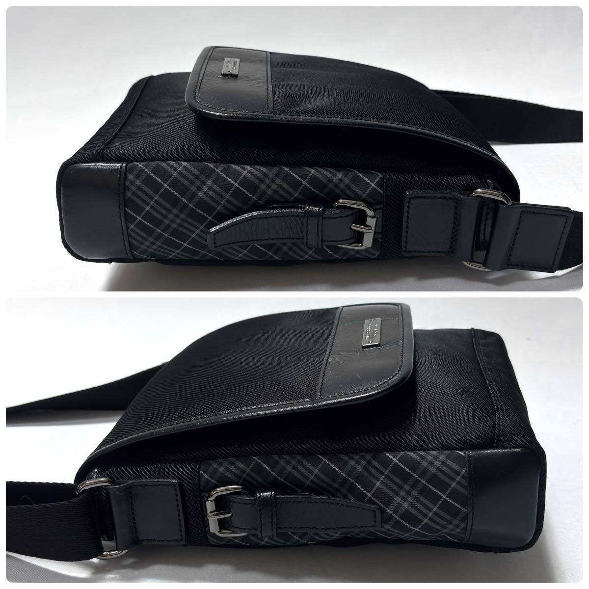 BURBERRY BLACK LABEL ショルダーバッグ ノバチェック バッグ
