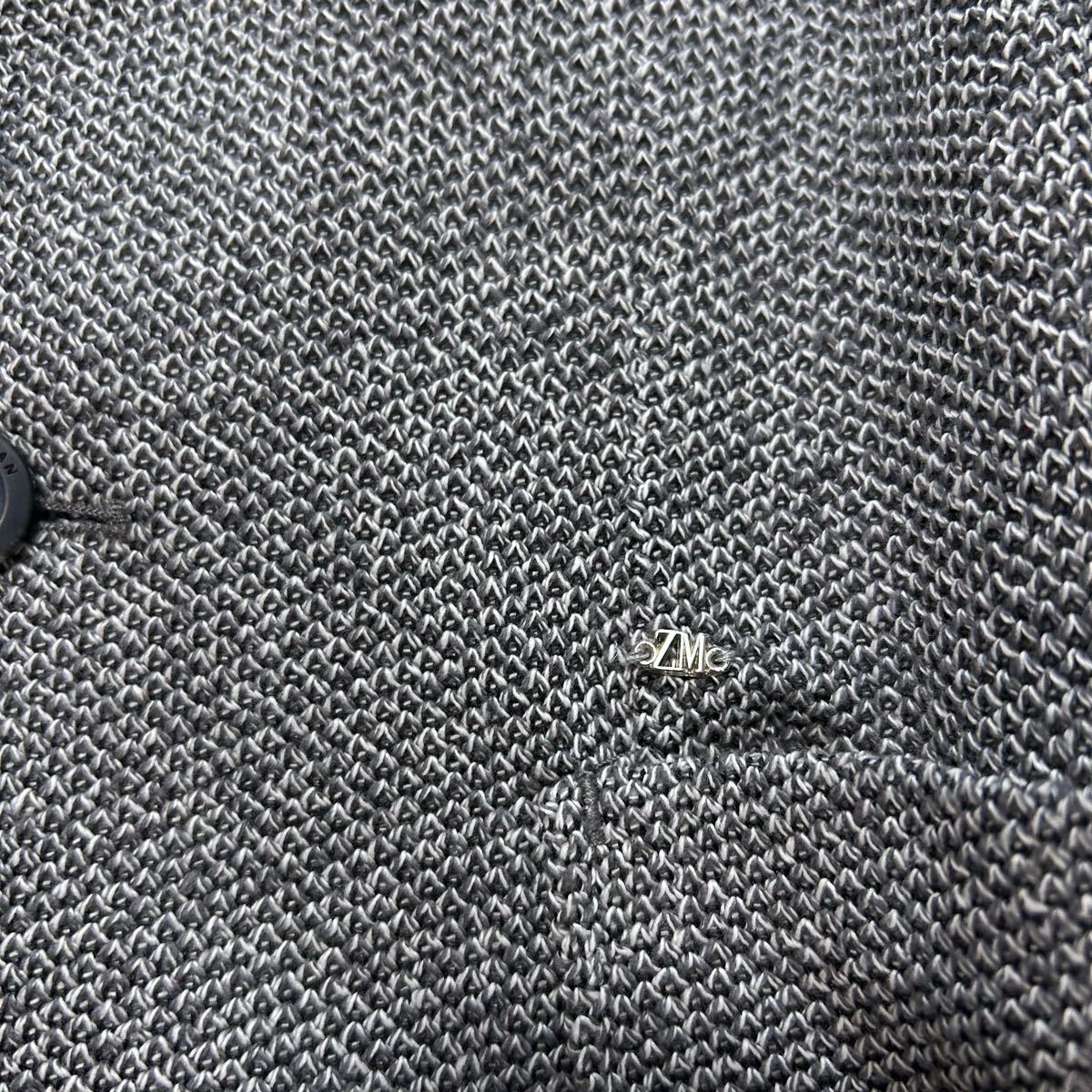  не использовался класс!!! Zara [ избыток ощущение роскоши ]ZARA tailored jacket summer жакет вязаный стрейч серый M ранг 
