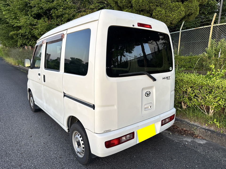 ●全國名変無料●車検R9年6月●平成21年式 ハイゼットカーゴ DX 4WD ハイルーフ 5MT PS/PW 両側(cè)スライドドア キーレス ETC付 売切り！