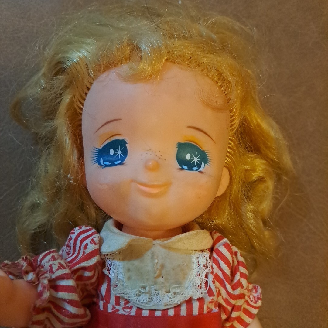 キャンディ・キャンディ ソフビ ポピー 日本製 いがらしゆみこ 激レア 当時物 キャンディキャンディ いたずらキャンディ 人形