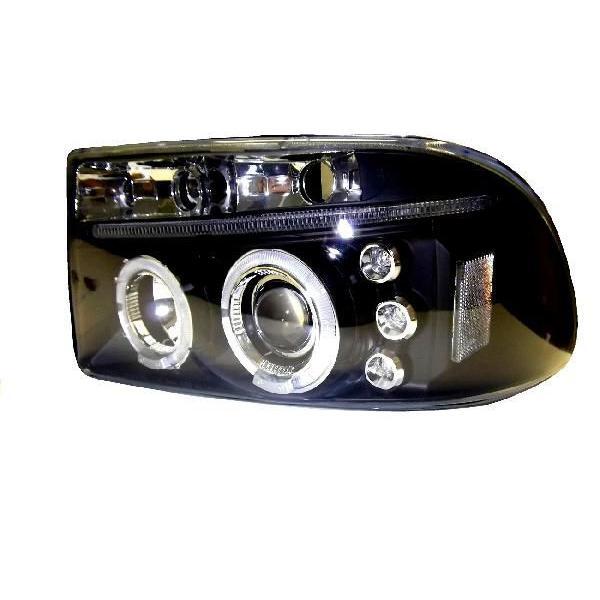 специальный заказ Япония свет ось Dodge dakota Durango LED прожекторные фары внутренний черный левый и правый в комплекте прозрачный ref pick up