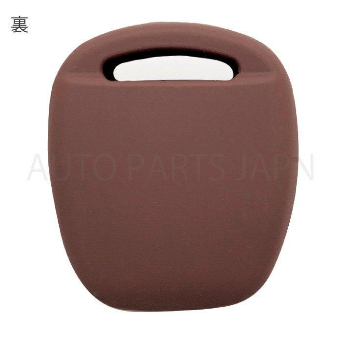  Toyota Subaru Daihatsu для силикон производства силикон ключ покрытие ключ чай Brown 2 кнопка дистанционный ключ царапина предотвращение защита чехол для ключей машина нестандартный включая доставку 