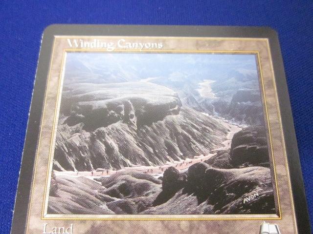  коллекционные карточки Magic : The *gya The кольцо WTH-167 7 изгиб. ../Winding Canyons английская версия редкость 