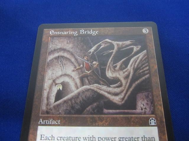  коллекционные карточки Magic : The *gya The кольцо STH-133 ловушка. ./Ensnaring Bridge английская версия редкость 