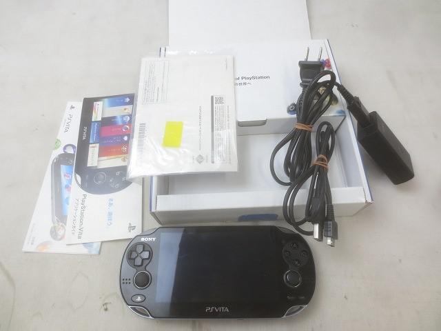 [ включение в покупку возможно ] б/у товар игра PS Vita корпус PCH-2000 черный рабочий товар с коробкой 