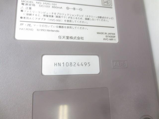 [ включение в покупку возможно ] б/у товар игра Famicom корпус HVC-101 рабочий товар с коробкой 