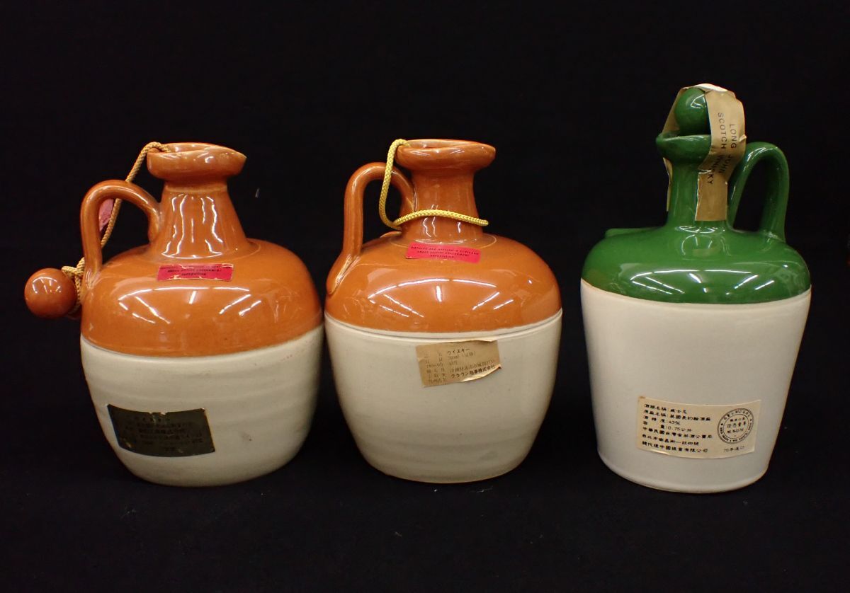 ^ старый sake 26[ не . штекер ]Munro's King of Kings/Long John 12 год керамика бутылка 3 пункт ^ man rose / King ob King s/ Long John / виски Special класс 