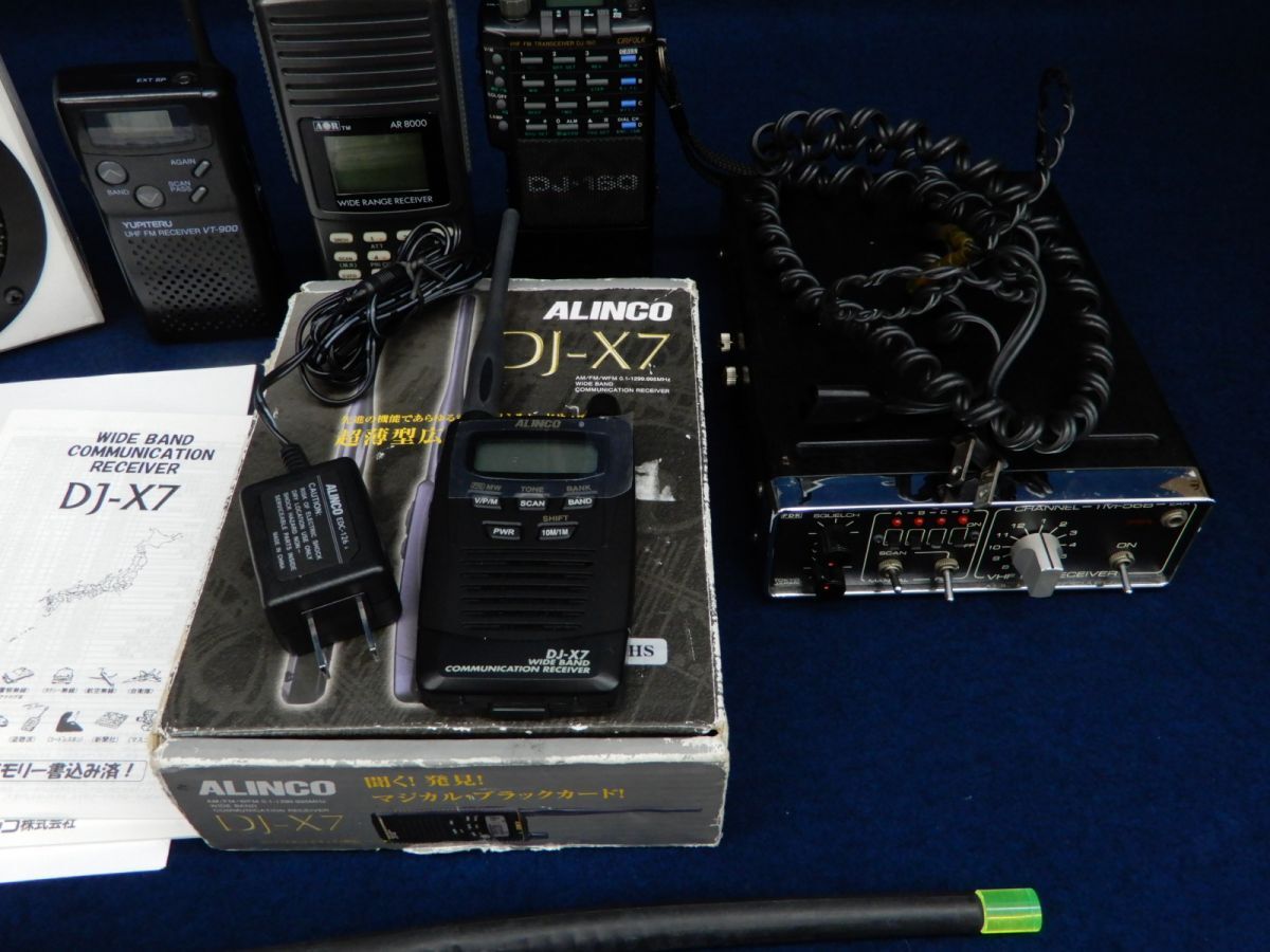 * радиолюбительская связь ALINCO DJ-160/YUPITERU VT-900/AOR AR8000/ALINCO DJ-X7/FDK TM-56B/SOUND SHACK 120F-45* утиль / потребительский налог 0 иен 