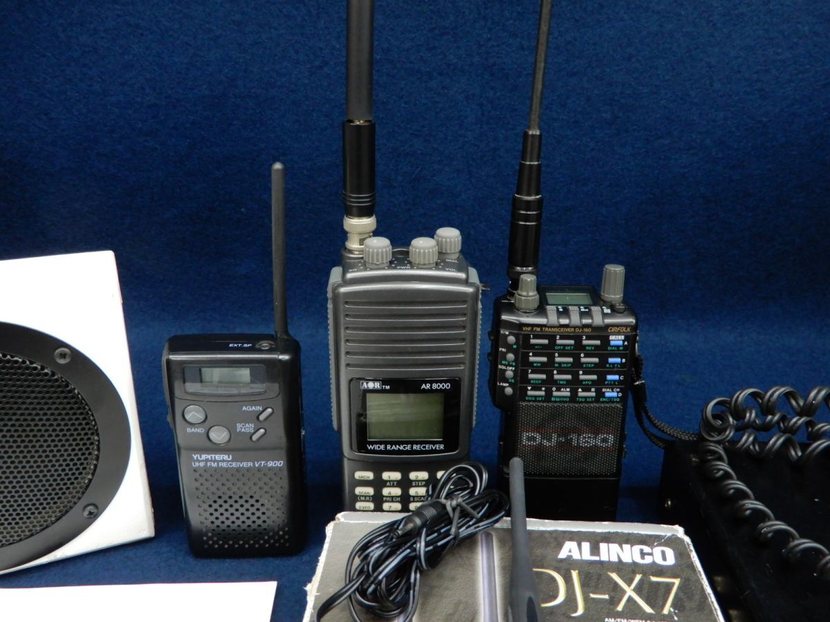 * радиолюбительская связь ALINCO DJ-160/YUPITERU VT-900/AOR AR8000/ALINCO DJ-X7/FDK TM-56B/SOUND SHACK 120F-45* утиль / потребительский налог 0 иен 