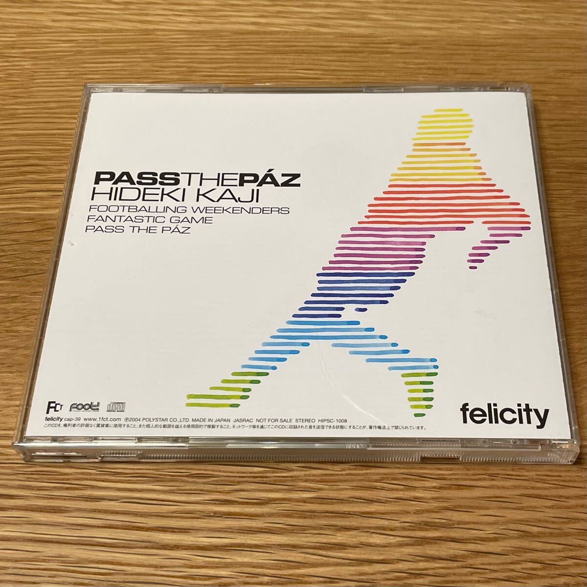 カジヒデキ CD PASS THE PAZ / パス?ザ?パス / Foot テーマ曲