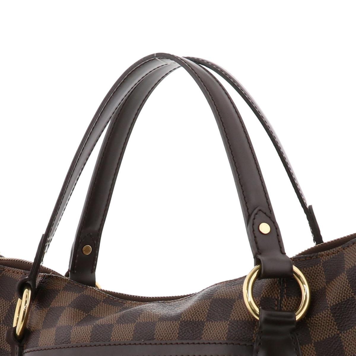 LOUIS VUITTON ルイヴィトン バッグ ハンドバッグ N41131 Brown Damier Ebene Canvas イーヴォラMM