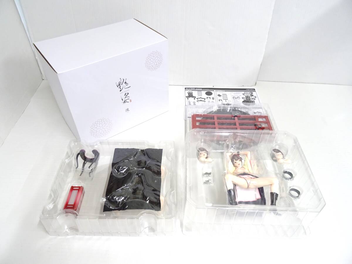 HO-023◆天三月 オリジナルキャラクター 艶姿 陸 1/6 フィギュア ネイティブ限定 マジックバレット 中古品