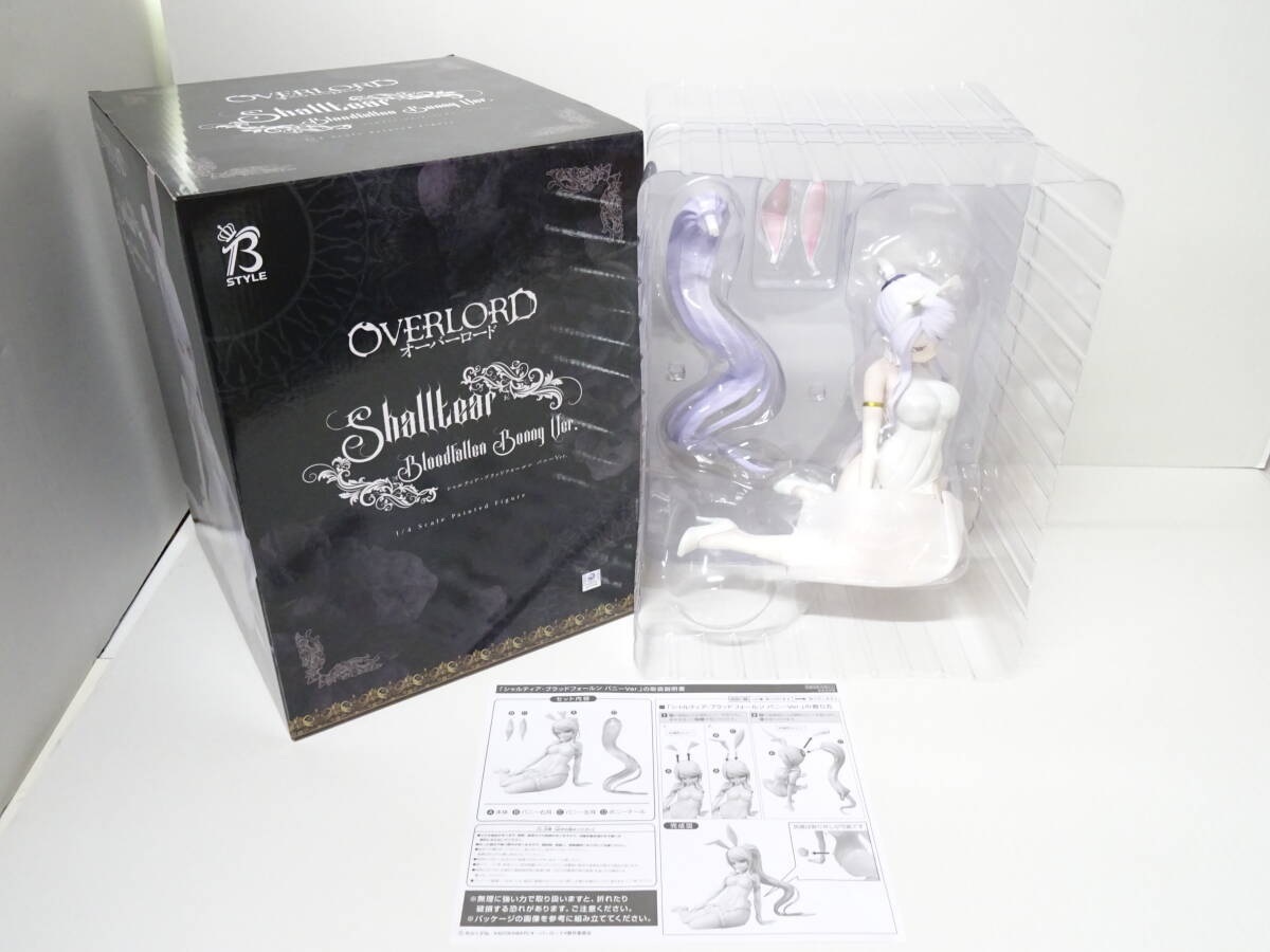 HO-026◆フリーイング オーバーロード シャルティア?ブラッドフォールン バニーVer. 1/4スケール フィギュア 中古品
