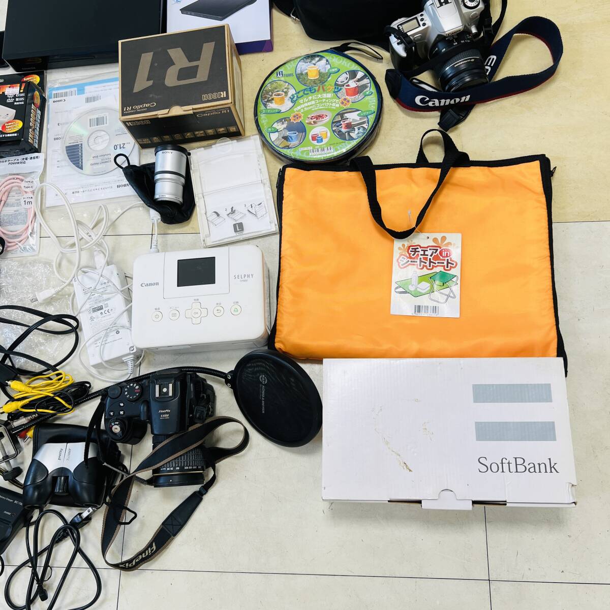 ?【カメラなどおまとめ】Canon/キャノン Panasonic/パナソニック SONY/ソニー SoftBank/ソフトバンクetc カメラ 電子辭書など★15265