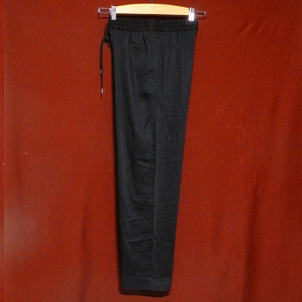 ユナイテッドアローズ BEAUTY&YOUTH ビューティー&ユース ストレッチ イージーパンツ ワイドパンツ ストレートパンツ 黒 レディース M 美品_画像3