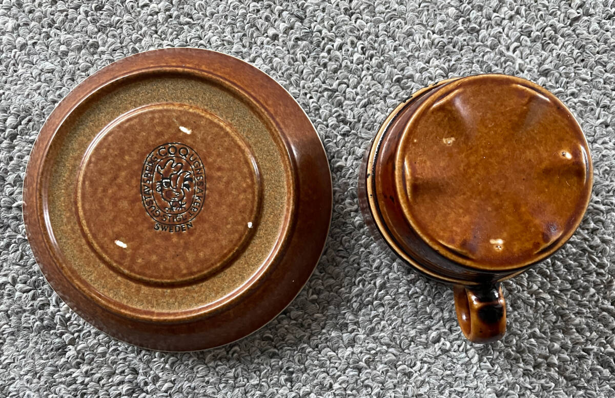 スティグ リンドベリ Gustavsberg Stig COQ C&S L サイズ 北欧 ビンテージ 超美品_画像7