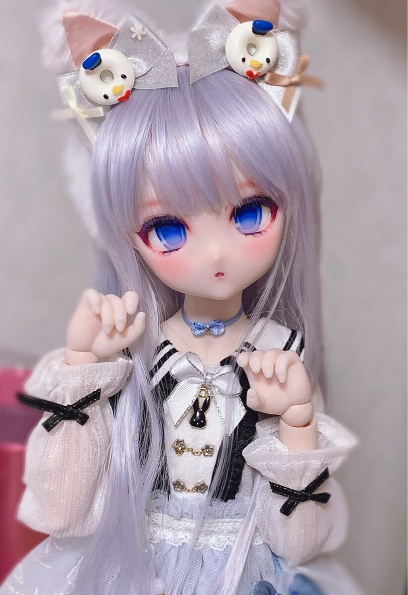 海外ディーラー様製 カスタムヘッド＋アイ ディーラー様製 DDH-01 カスタムヘッド セミホワイト アイ2つ お