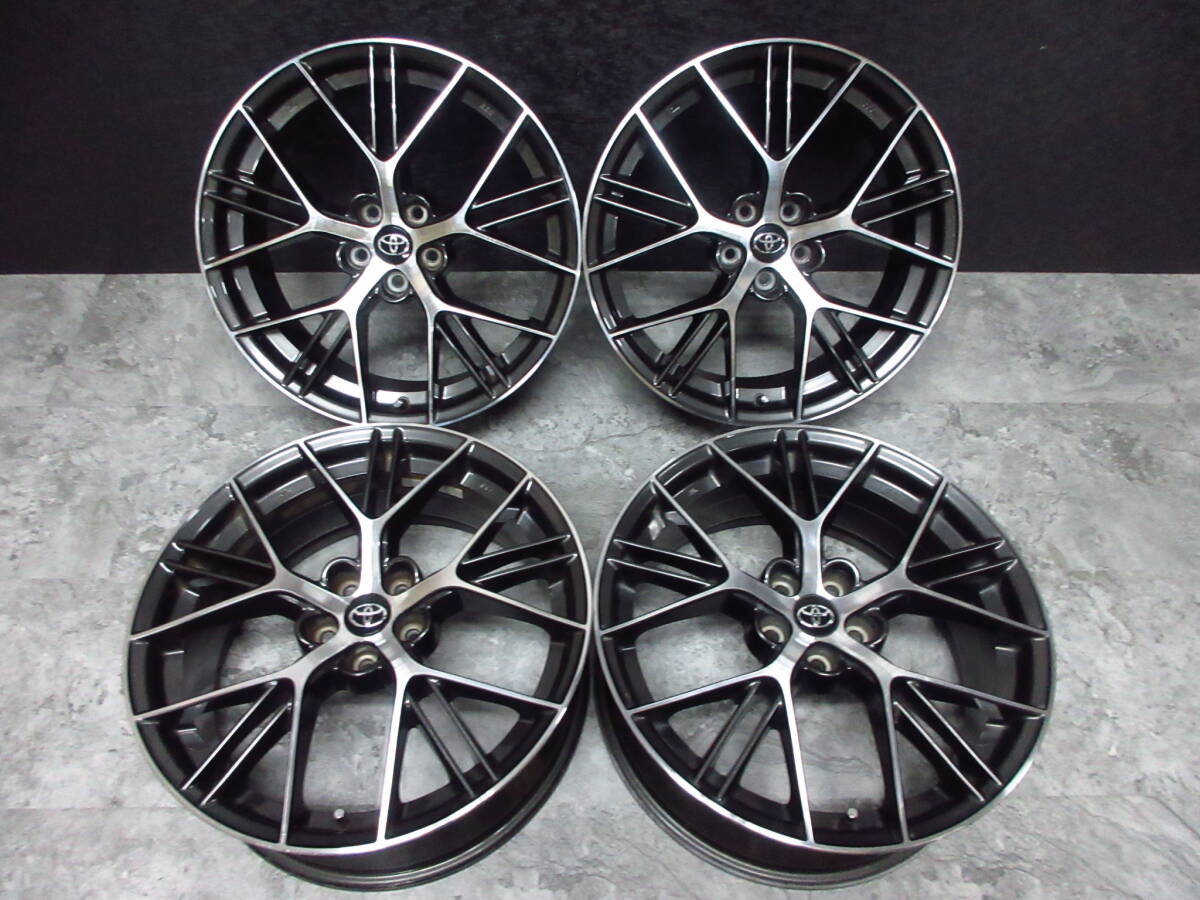 希少 トヨタ FT86 スバル BRZ 純正OP BBS 鍛造 18インチ 良品 プリウス シエンタ レガシー カローラスポーツ フォレスター レクサス CT200h_画像1