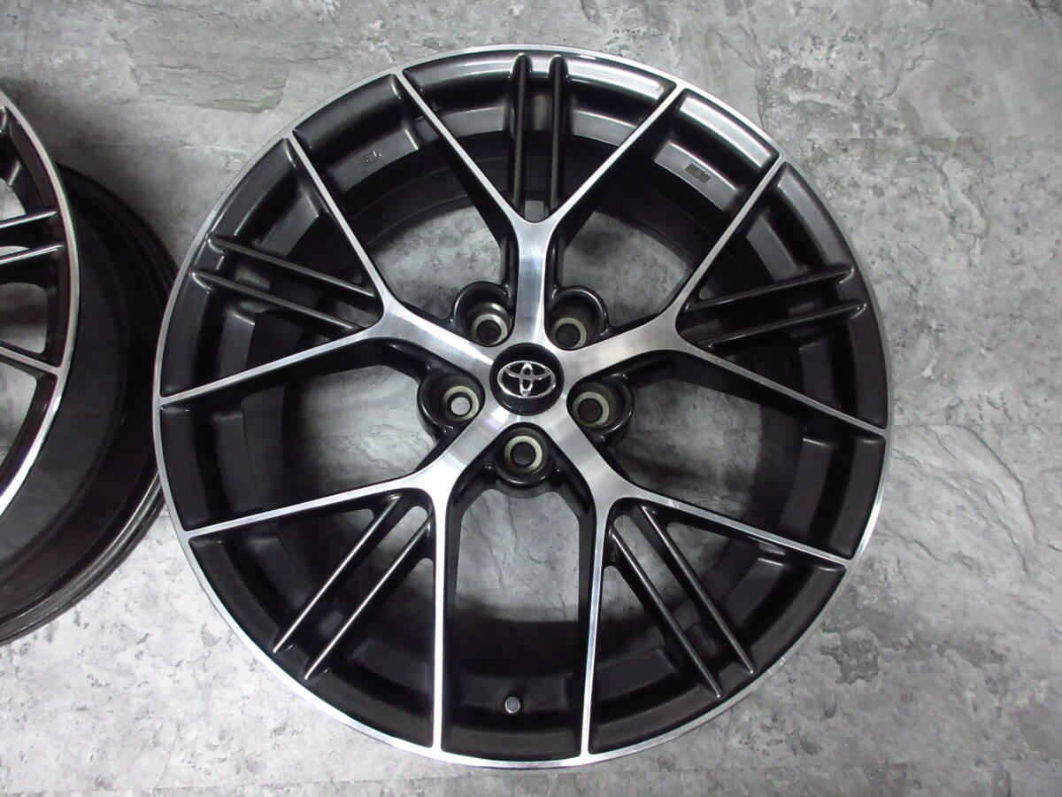 希少 トヨタ FT86 スバル BRZ 純正OP BBS 鍛造 18インチ 良品 プリウス シエンタ レガシー カローラスポーツ フォレスター レクサス CT200h_画像5