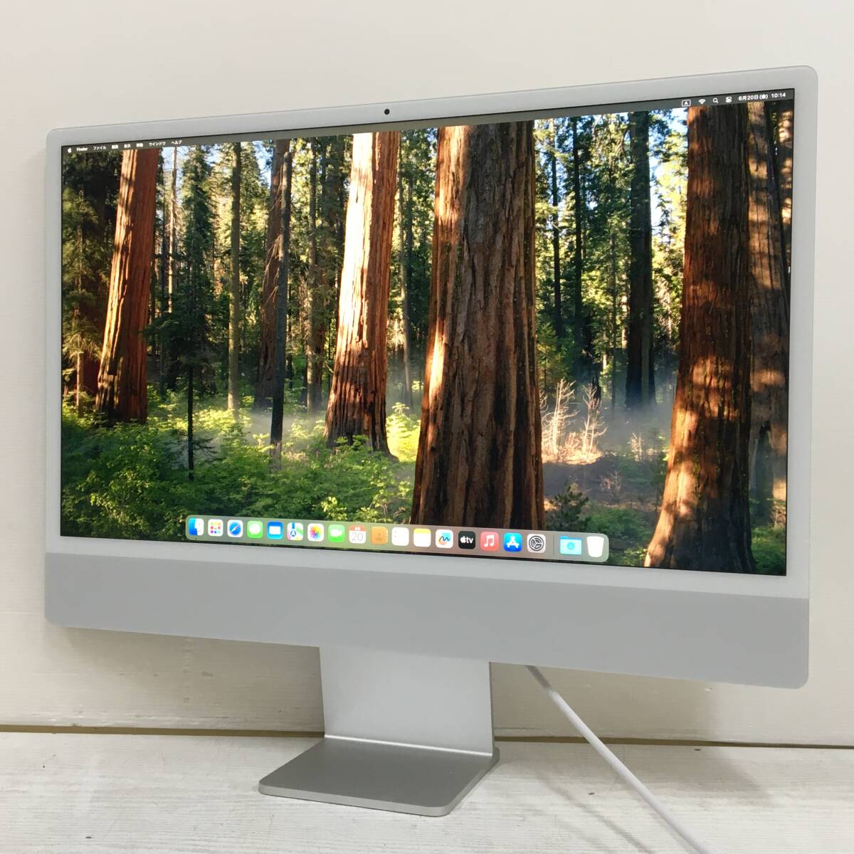 *[ прекрасный товар 24 дюймовый ]Apple iMac (24-inch, M1, 2021) A2439[Apple M1/RAM:16GB/SSD:256GB]Sequoia рабочий товар 