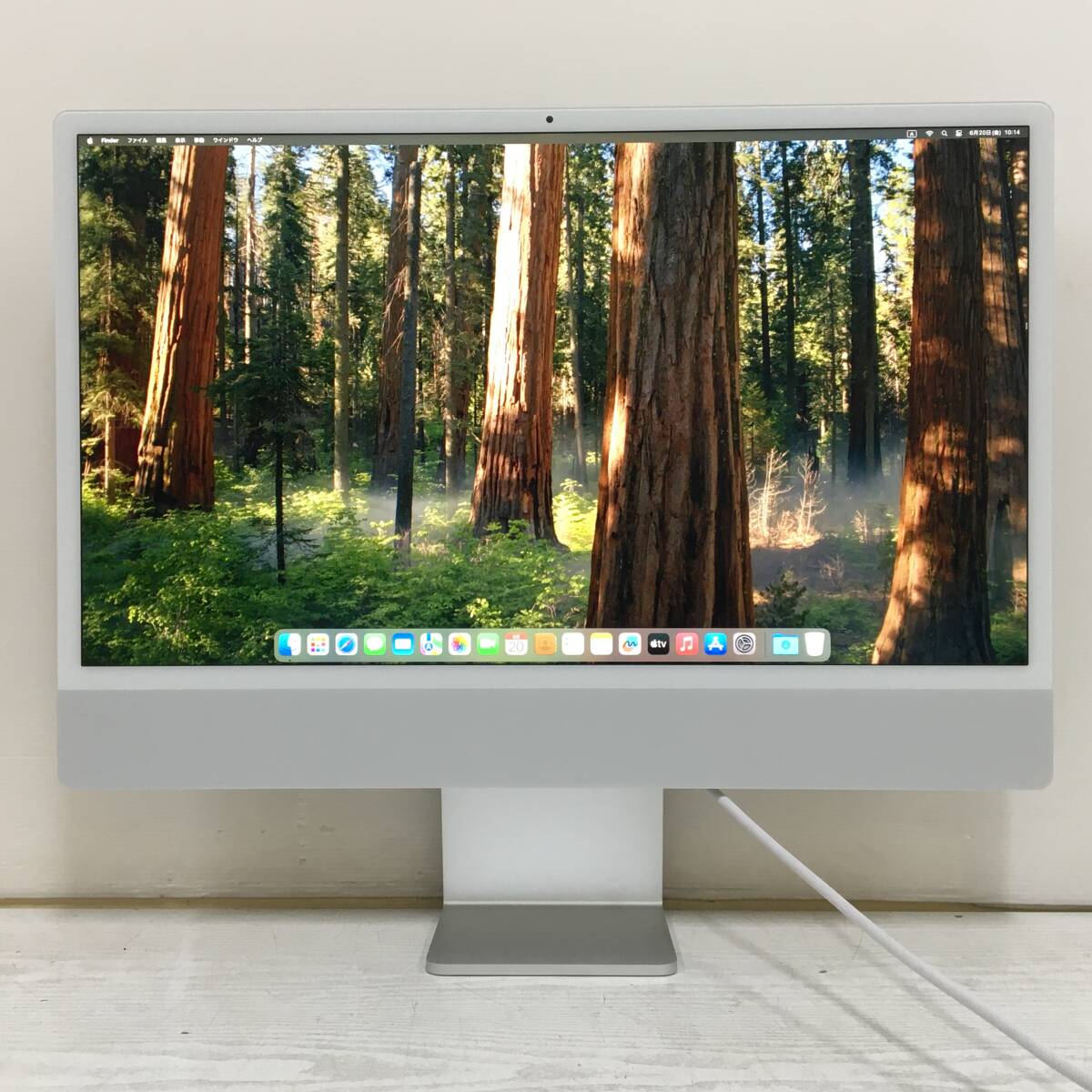 *[ прекрасный товар 24 дюймовый ]Apple iMac (24-inch, M1, 2021) A2439[Apple M1/RAM:16GB/SSD:256GB]Sequoia рабочий товар 