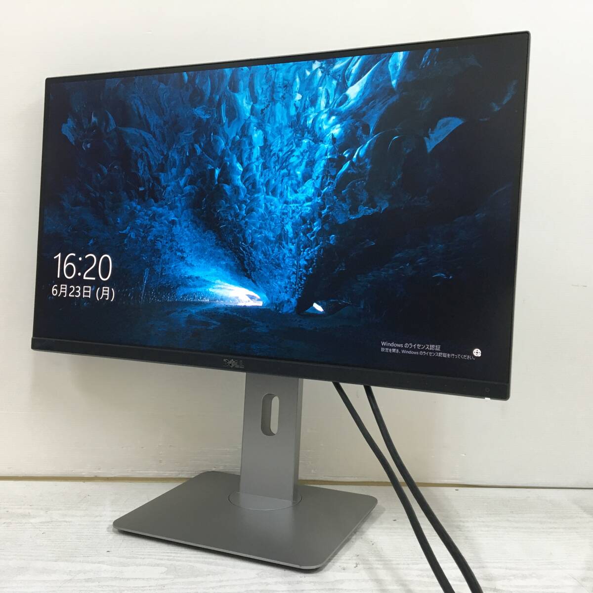 ☆【美品】DELL U2515H ワイド液晶モニター 25インチ WQHD(2560x1440) 入力端子『HDMI×2/Displayport/miniDisplayPort』動(dòng)作品