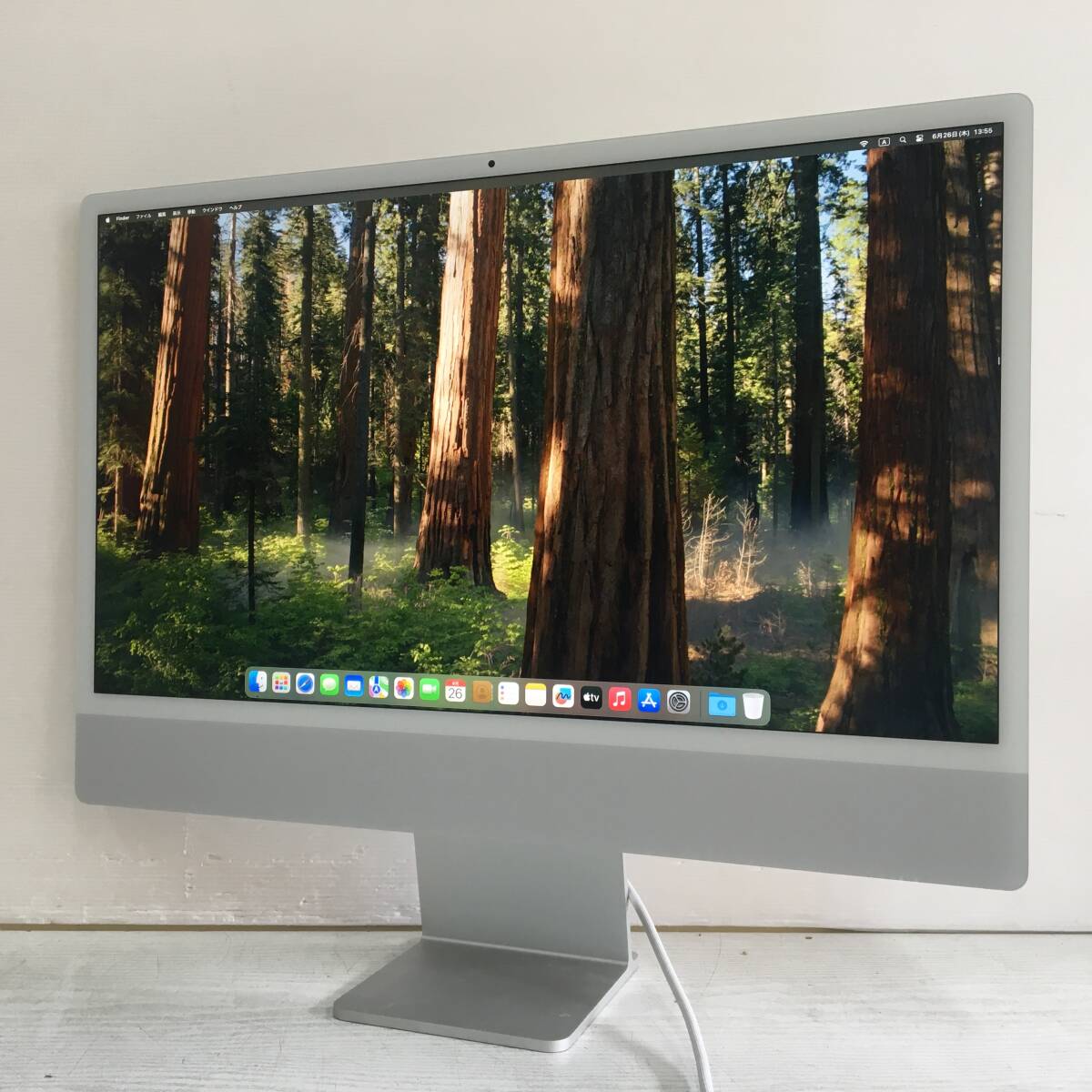 *[ прекрасный товар 24 дюймовый ]Apple iMac (24-inch, M1, 2021) A2439[Apple M1/RAM:16GB/SSD:256GB]Sequoia рабочий товар 