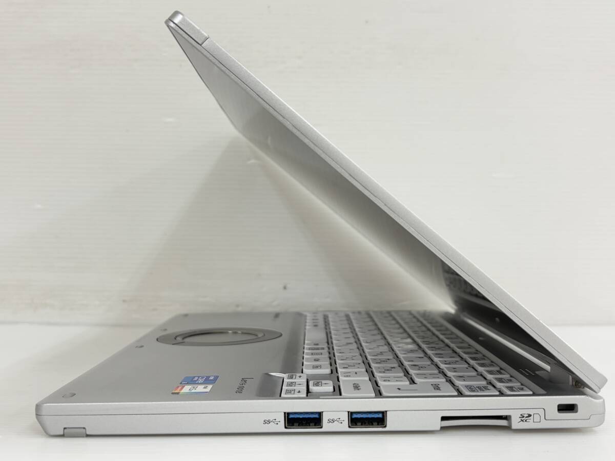 【バッテリー良好】Panasonic Let's note CF-QV1RDAKS『Core i5(1145G7)2.6Ghz/RAM:16GB/SSD:256GB』12インチ WQXGA+タッチ Win11 動作品