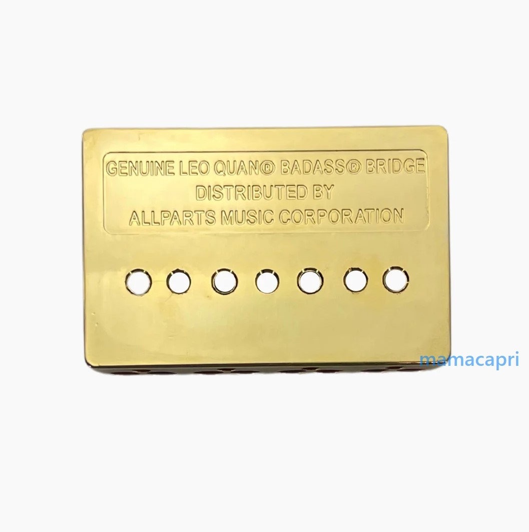 新品 Leo Quan Badass III Bass Bridge Gold 4String BB-3343-002 レオ クアン バダス3 4弦 ベース ブリッジ ゴールドALLPARTSオールパーツ_画像5