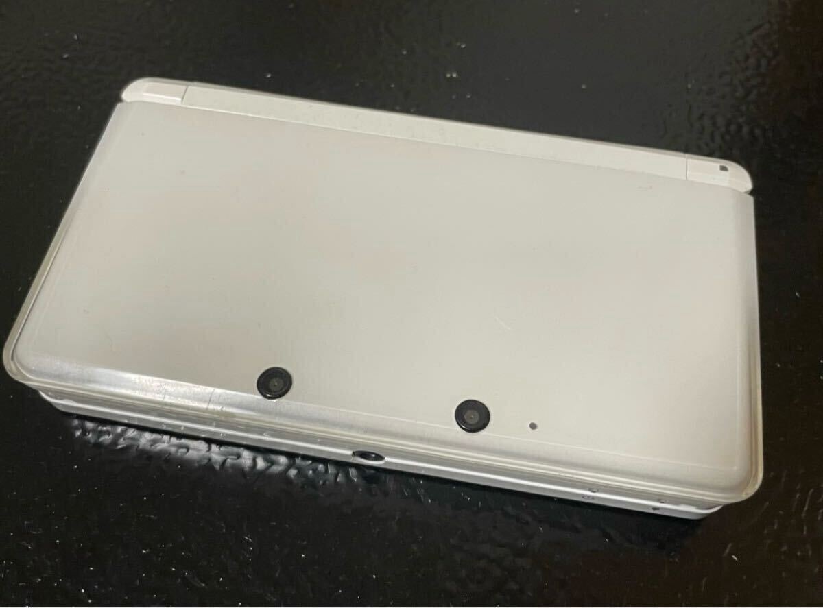 Nintendo Nintendo 3DS CTR-001 nintendo лёд белый белый экран пожелтение замечательный рабочее состояние подтверждено 