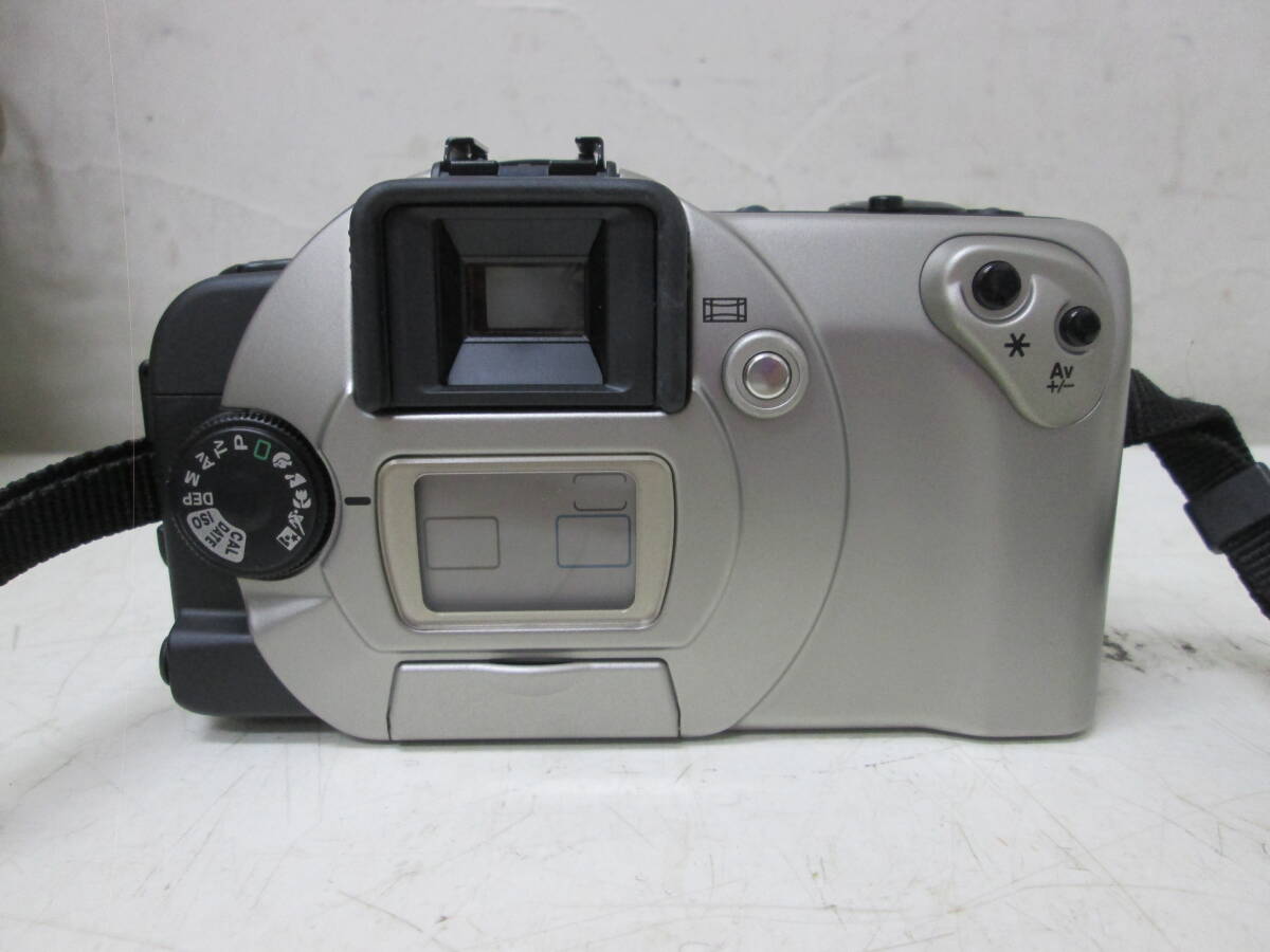 (80)☆Canon キャノン EOS IXE EF35-80mmⅢ1:4-5.6/EF75-300mmⅡ1:4-5.6 一眼レフフィルムカメラ ボディ本體 説明書付 通電?動作確認済み