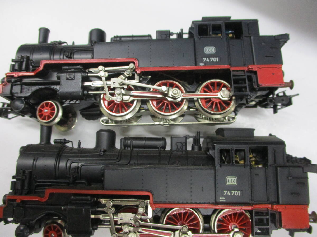 #526 HO gauge meruk Lynn DB 74 701 2 шт. комплект паровоз Marklin/ работоспособность не проверялась 