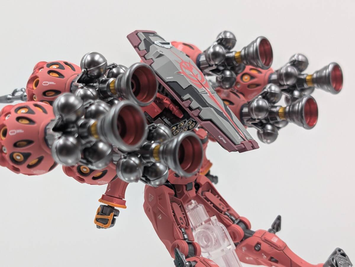 HG ジークアクス 赤いガンダム 白いガンダムカラーver 塗装完成