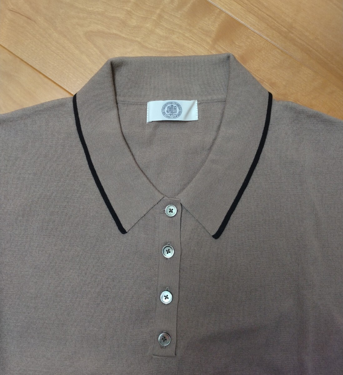  J Press DRY COTTON вязаный Polo большой размер T13