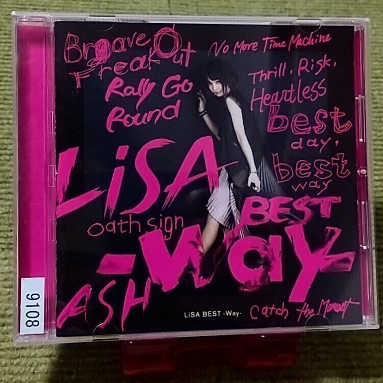 [ название запись!]LiSA BEST Way лучший CD альбом Catch the moment oath sign ASH Hello gteiMr.Launcher Hi FiVE! Rall Go Round