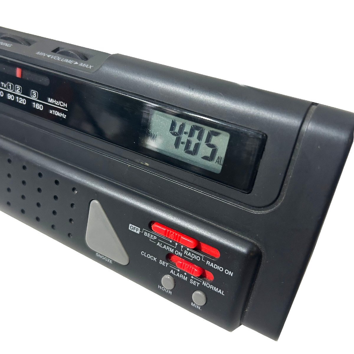 中古●CTIZEN●ラジオ ワンダーボーイスポット ブラック 放送受信機 バリ音多め FMのみ受信可 ライト点灯不可 札幌_画像2