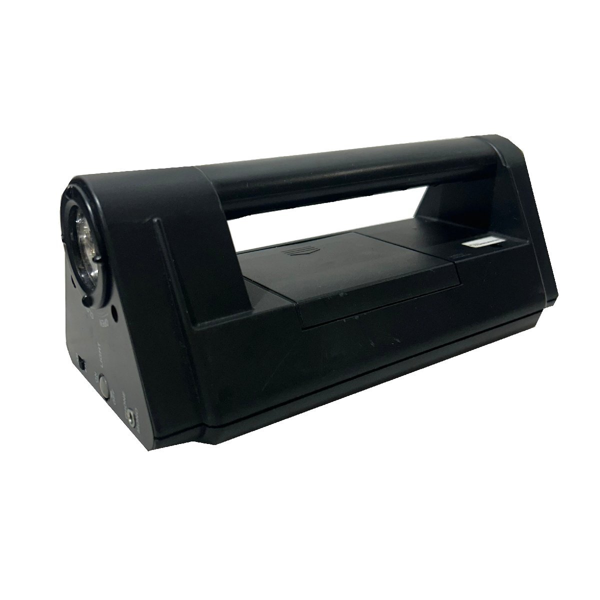 中古●CTIZEN●ラジオ ワンダーボーイスポット ブラック 放送受信機 バリ音多め FMのみ受信可 ライト点灯不可 札幌_画像5