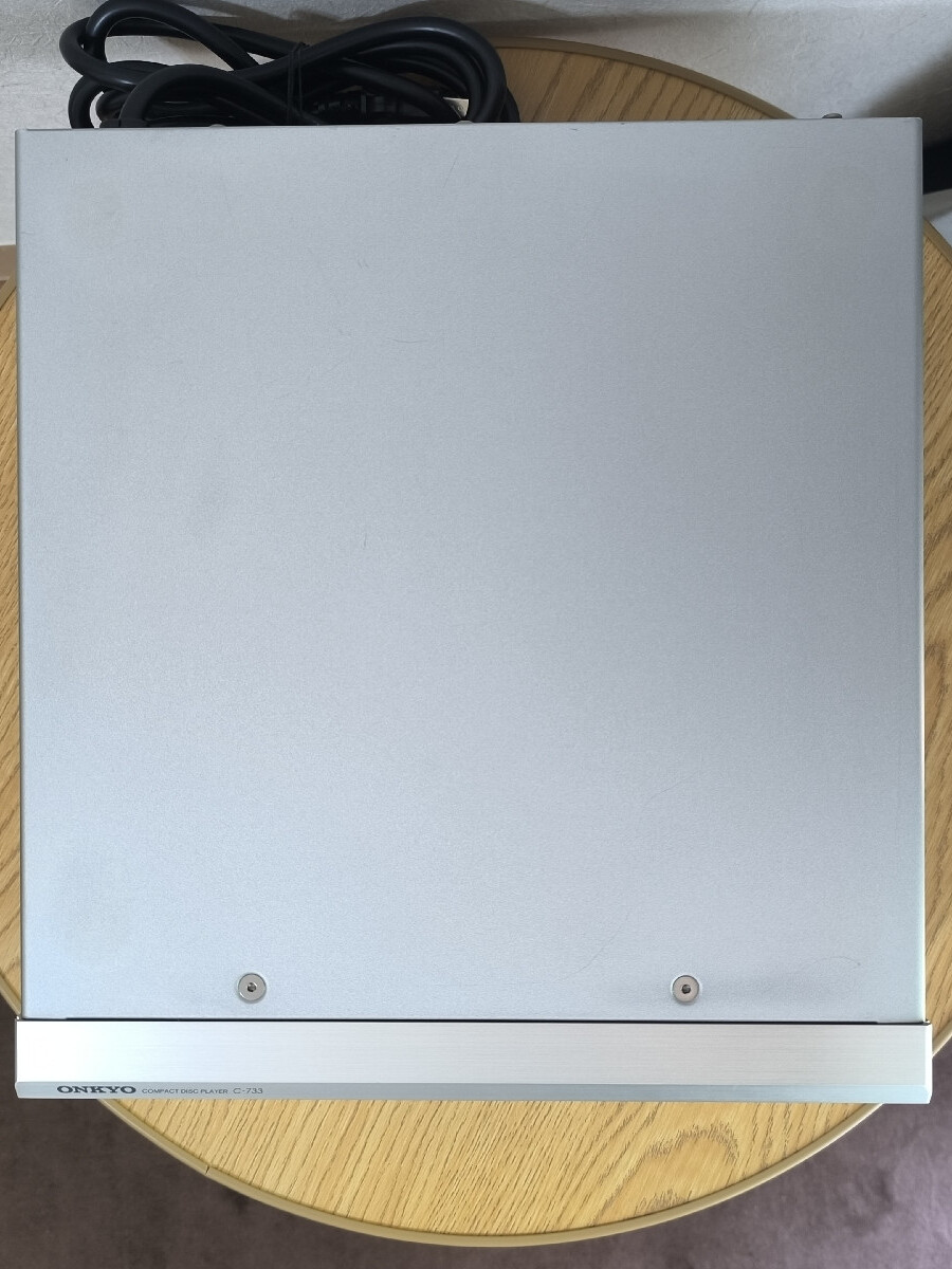 ??? ONKYO/オンキヨー C-733 CDプレーヤー リモコン付 ???