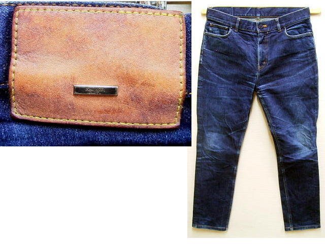 ◇即決[W32]鬼ヒゲ LOUIS VUITTON 20SS Virgil Abloh スリムストレッチデニムパンツ 日本制 デニム ルイヴィトン パンツ■4944