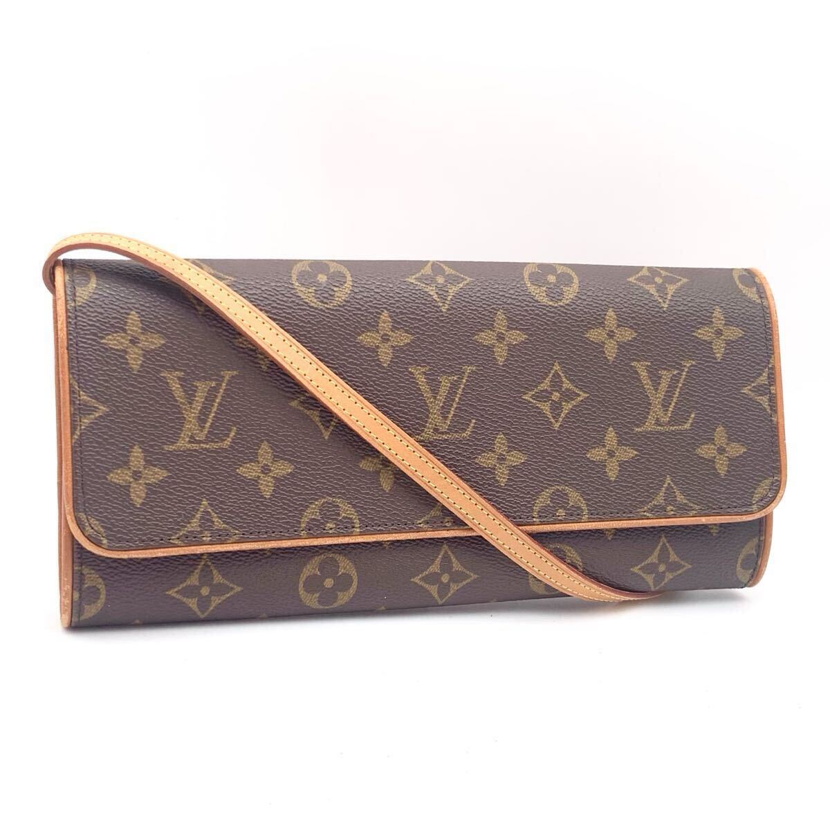 FN15939L[1000 иен старт!!]LOUIS VUITTON Louis Vuitton небольшая сумочка twin GM монограмма сумка на плечо сумка сумка женский 
