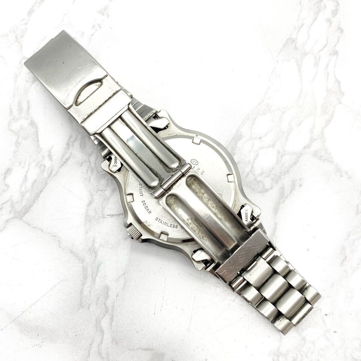 FN16058M【1000円スタート!!】ALBA アルバ SEIKO セイコー AQUA GEAR V348-6A50 QUARTZ クォーツ 腕時計
