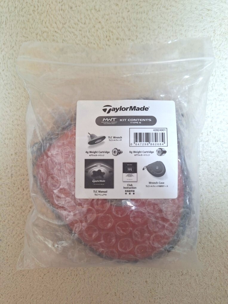 ★未開封★　TaylorMade テーラーメイド【MWT KIT CONTENTS　TYPE E】取り扱い説明書付き／トルクレンチ