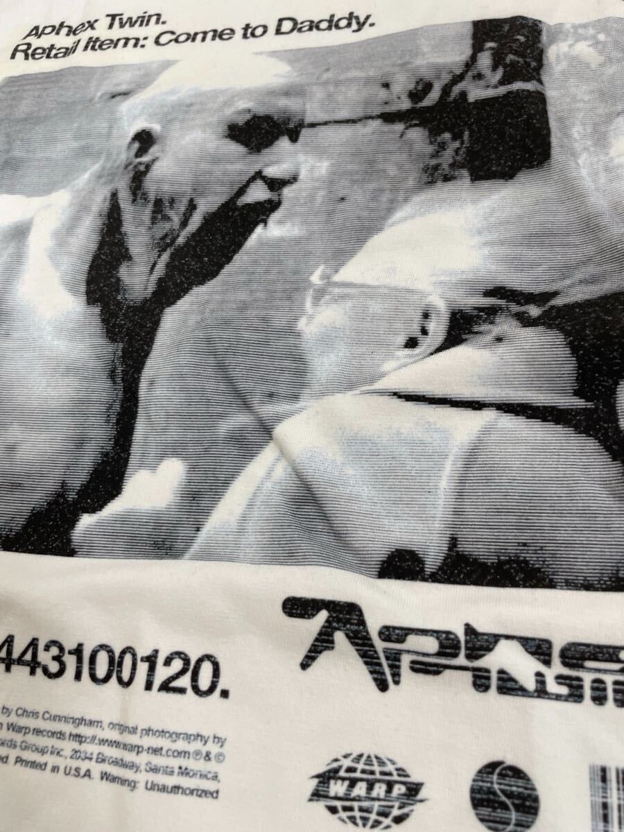 ハ*郎様 Supreme Aphex Twin TシャツXL 美品 Aphex twin エイフェックス ツイン Tシャツ XL warp rage bjork